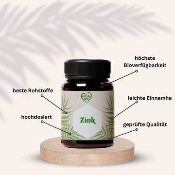🌿 Natura Mar Zink-Bisglycinat: Dein täglicher Begleiter für ein starkes Immunsystem und optimalen Stoffwechsel 🌿