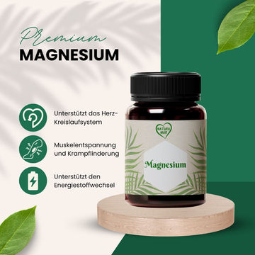 Entdecke die Power von Magnesium - Für entspannte Muskeln, anhaltende Energie und ein gesundes Herz!