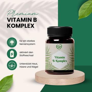 Entdecke die kraftvolle Wirkung von B-Vitaminen - Ihre Schlüssel zu mehr Energie, einem ausgeglichenen Nervensystem und strahlender Schönheit von innen heraus!